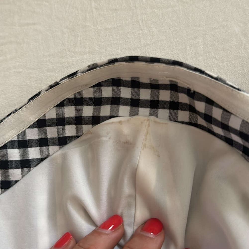 Guess Plaid Off Shoulder Sweetheart Dress 2 - Picture 9 of 10